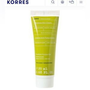 Korres - Mini Santorini Grape Poreless Skin Cream 20ML